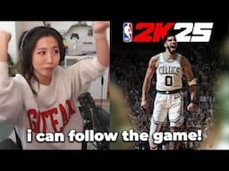 Fuslie Finally Understands Basketball Because of NBA2k