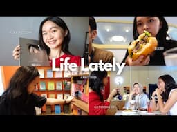 Life lately✨🍔 || unboxing my silver play button!🩶 + catching up with friends☕️ + 🧑🏻