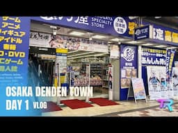 Retro Game Hunting Osaka DenDen Town | Day 1 VLOG
