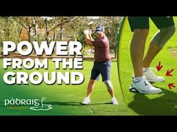 Power From the Ground -- Part 1 | Ground Force Reactions | Padraig Harrington