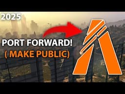 How to Port Forward a FiveM Server! Show on server list (public)