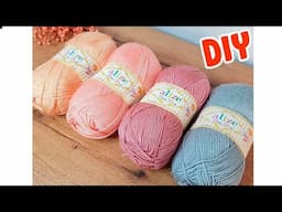 🌈Téjelo ahora! Fácil y Rápido / HERMOSO TEJIDO VIRAL / Calcetines -medias a crochet