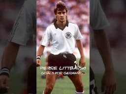 Pierre Littbarski - Goals for Germany 🇩🇪