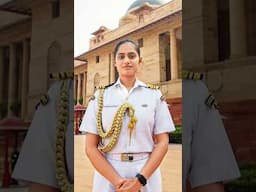 1st Woman Navy ADC to President of India
