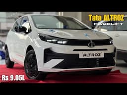 New Tata Altroz Facelift 2025 ❤️ Creative Plus S @ Rs 9.05L | New Silver Colour - Detailed Review!