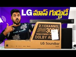 LG S40T Dolby Digital Soundbar Review in Telugu