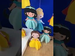 A set of Princess Doll Printables