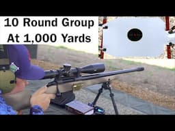 10 Round Group At 1,000 Yards Long Range Challenge - Episode 5