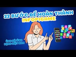22 bước để hoàn thành d.apps infopigame