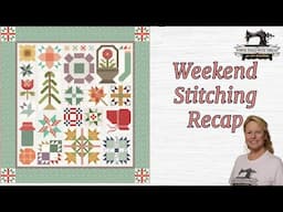 Weekend Stitching Recap, the Stitchuation Room, 4/21/25