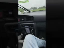 Auto, in de water! #shorts
