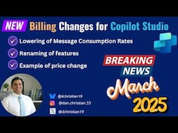New Billing Changes for Copilot Studio