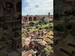 Stunning views of the Roman Forum