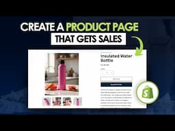 8 WAYS TO IMPROVE YOUR PRODUCT PAGE ON SHOPIFY | Shopify Product Page Optimization