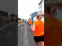 The fastest 10 miles she's ever run #training #pace