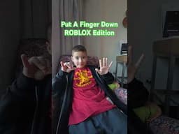 Put a Finger Down: Roblox Edition 🖐️🎮 #roblox