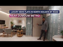 Luxury 4 Bhk Flats In Kolkata Near Sinthi More Dumdum 📞8100293325 #flatsinkolkata #4bhk #mgglobal
