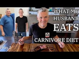 What My Husband Eats in a Day on a Carnivore Diet: A week of meals