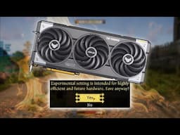Destroying my favourite graphics cards with "experimental graphics"