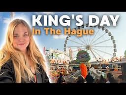 Kings day in The Hague, Netherlands