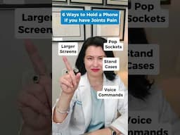 6 Easy Phone Hacks for Arthritis and Joint Pain