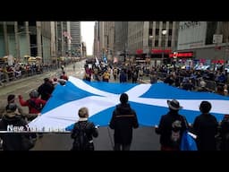 Tartan Day Parade with Alan Cumming, Scottish Pride Takes Over NYC April 5 2025