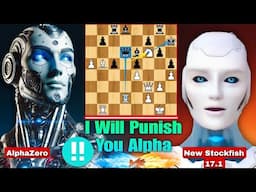 Stockfish Vs AlphaZero: AlphaZero Challenged The New Stockfish 17.1 In An Epic Chess Game | Chess