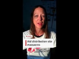 Shootings at aid distribution sites in Gaza