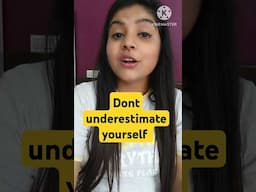 Do not underestimate your value|| #karishmachauhan #speakconfidentenglish #english
