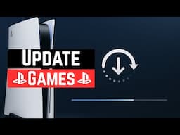 How To Update Games On PS5 - Manually Update Games