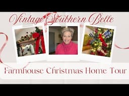 Cozy Christmas Tour 2024 / Antique Farmhouse Christmas