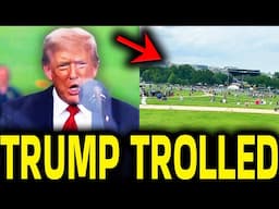 Trump Gets TROLLED HARD For His EMPTY Parade