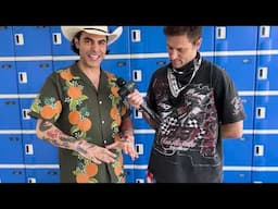 Niko Moon backstage interview Stagecoach 2025 | Hollywire