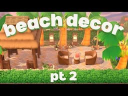 FINISHING MY NATURAL BEACHES GET IN HERE | acnh live
