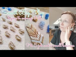 Small Jewelry Biz Diary | no time left for my business, trying to cope and stress less... 😵🤯