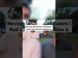 Moving Abroad as a Student | Real Life, Responsibilities & Lessons