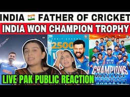 Yahooo INDIA WON CHAMPION TROPHY 2025 | INDIA BEAT NZ | INDIA FATHER OF CRICKET | ROHITMAN IS BACK🔥