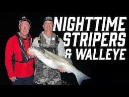 Nighttime Stripers & Walleye | Lake Cumberland