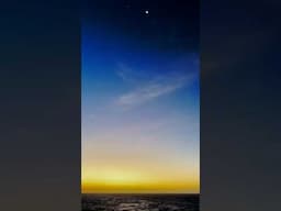 Transition From Day To Night Over The Caribbean Sea
