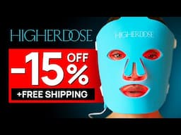 BIGGEST HigherDOSE Red Light Therapy Mask DISCOUNT CODE