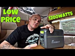 Incredibly LOW PRICE FOSSIBOT F1200 power station
