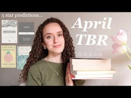 every book I want to read in April (hoping they'll be 5 stars!) Spring TBR