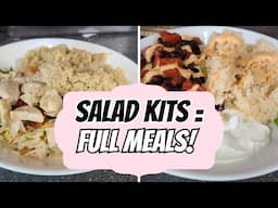 3 Ways You Can Turn a Salad Kit Into a Full Meal!