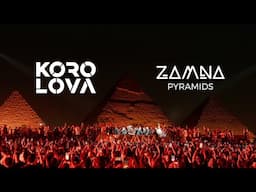 KOROLOVA - Live @ Zamna Pyramids, Egypt [Melodic Techno & Progressive House Mix]