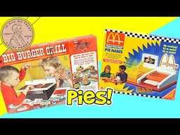 McDonald's Apple Pie Maker And Kenner Big Burger Grill Breakfast Pies