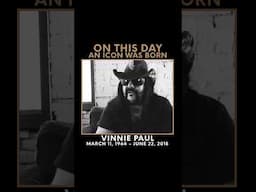 Vinnie Paul remembered on his birthday