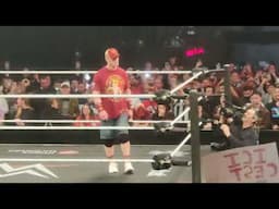 WWE RAW Brussels 17 march 2025 John Cena entrance