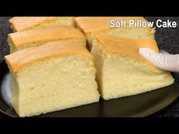 Pillow Cake Recipe | Soft Sponge Cake | Chiffon Cake recipe