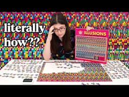 The craziest puzzle I’ve ever attempted - 90s Magic Eye Jigsaw Puzzle 😵‍💫