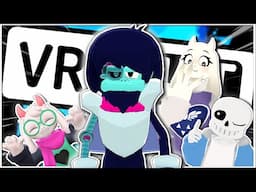 DELTARUNE COMES TO VRCHAT (Deltarune Chapter 3 & 4) - VRChat (Funny Moments)